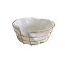 Canasta metálica para cocina 