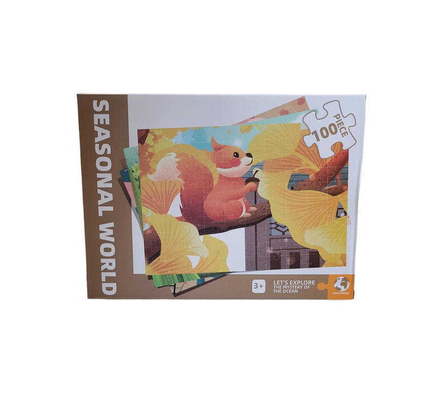 Rompecabeza 100pcs en caja