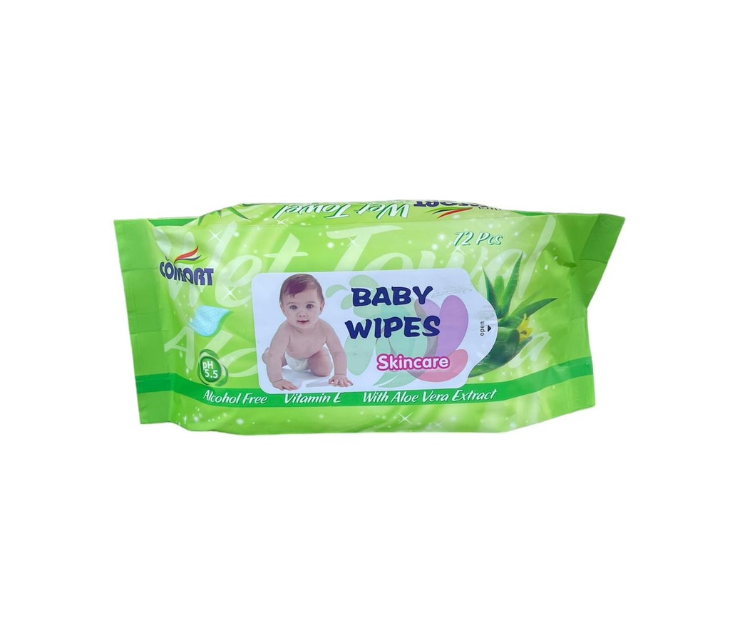 Toalla humeda para bebe