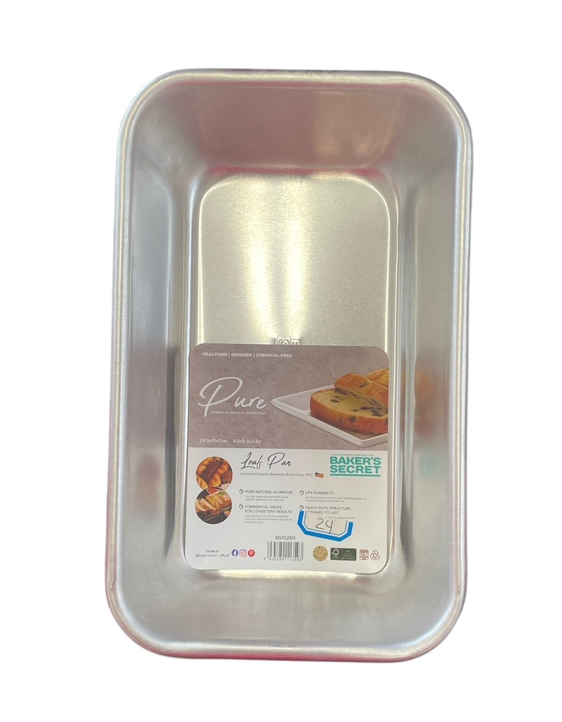 Bandeja de Aluminio 24.5x15x7cm