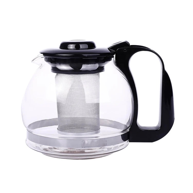 tetera de vidrio de 1.3 litros