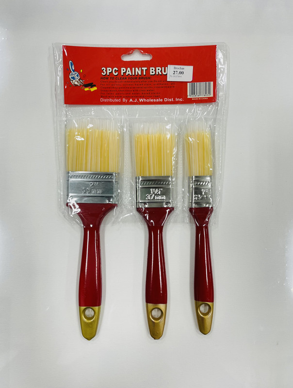 Brochas para pintar 3 pzs