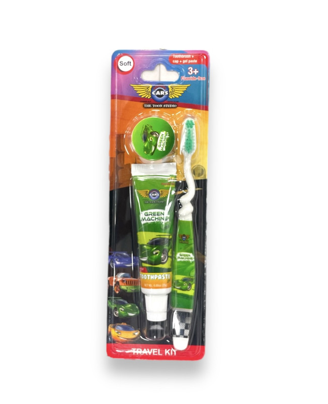 SET DE CEPILLO CON PASTA PARA NIÑO