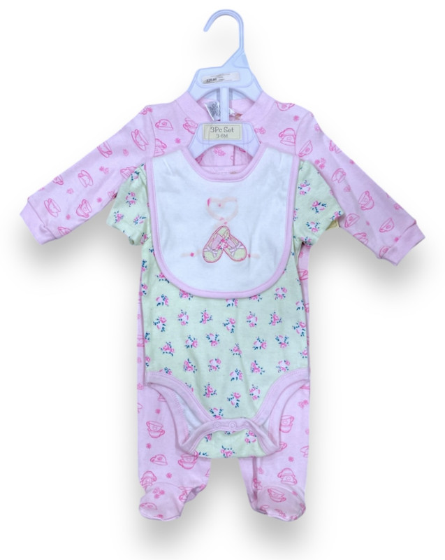 Pijama Para Bebe De 3 Piezas