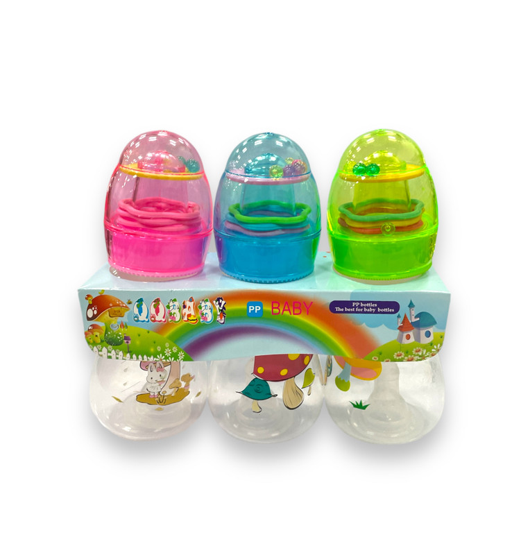 set de 3 pepes plasticos