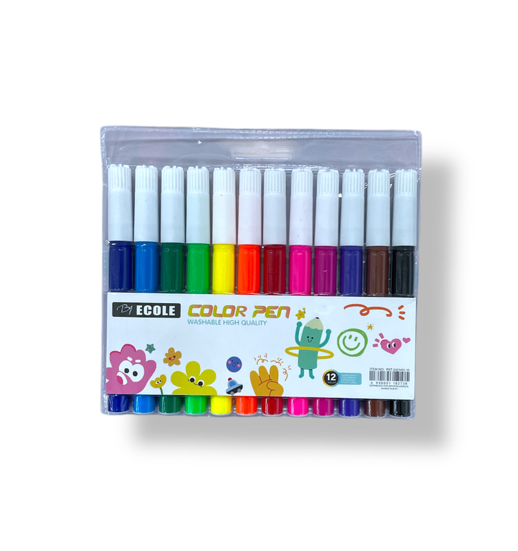 (E) paquete de 12 marcadores