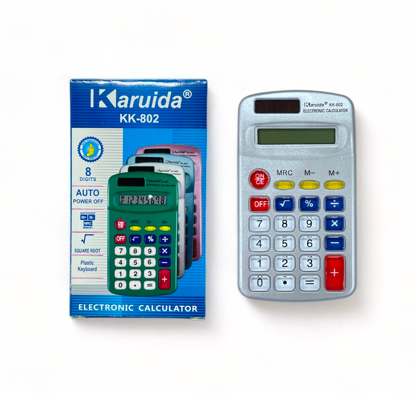 calculadora pequeña de bateria