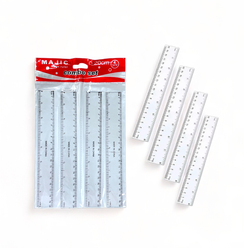 set de geometria 4 pcs