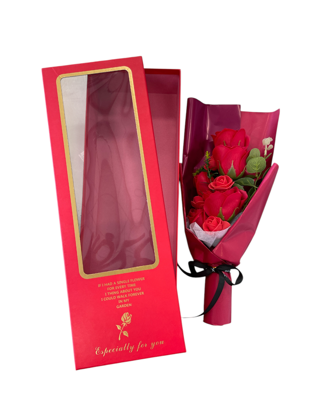 ramo de flor con osito