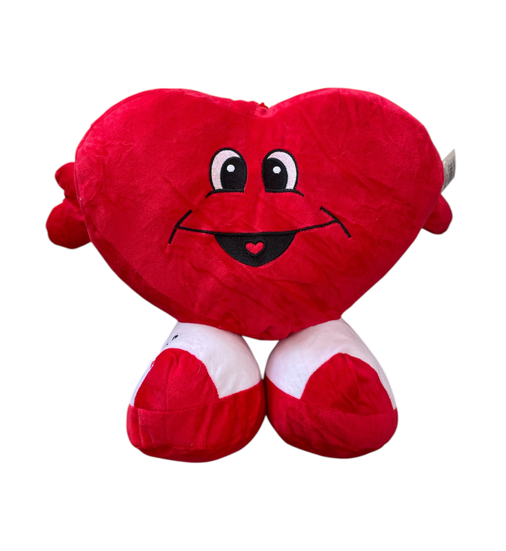 corazon de peluche