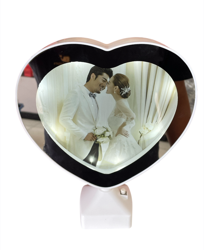 Espejo con luz FIG CORAZON