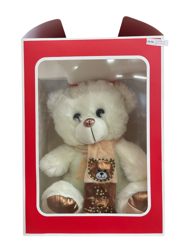 Peluche en caja