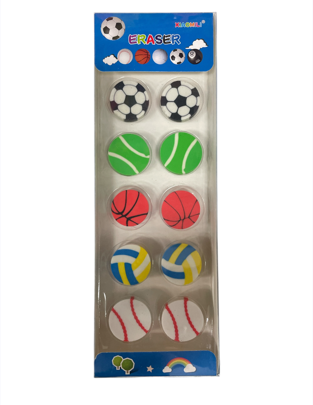 SET DE 10 BORRADORES EN ESTUCHE