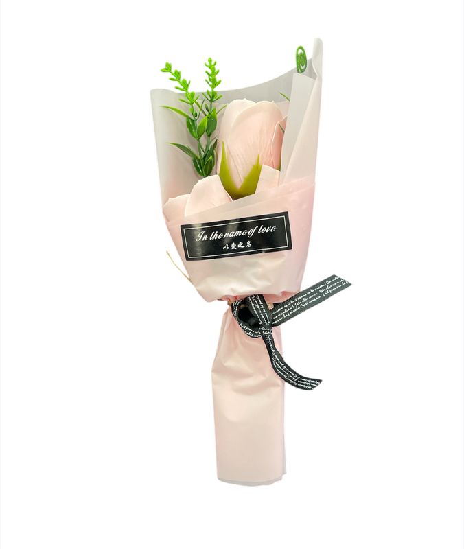 ramo de flor de jabon