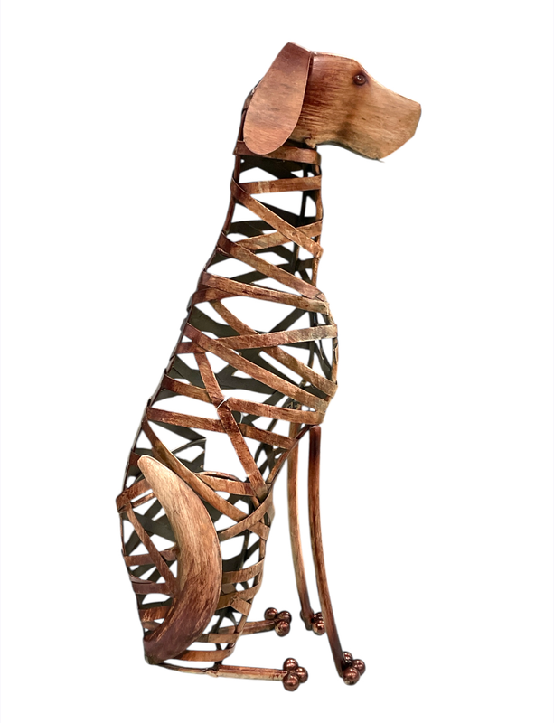 ADORNO DE METAL FIG. PERR0