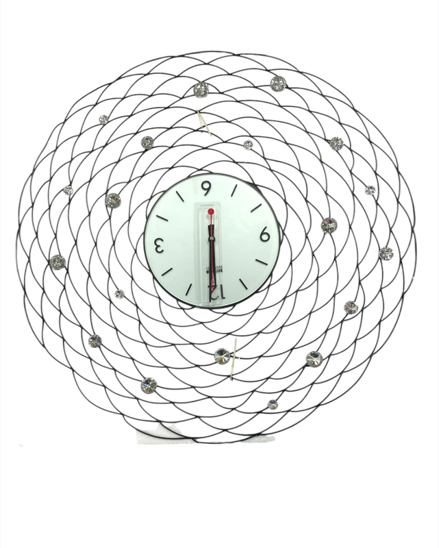 reloj de pqred decorativo