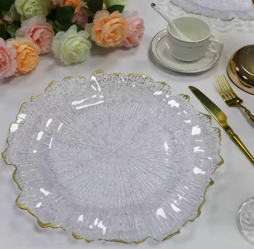 Plato decorativo para eventos