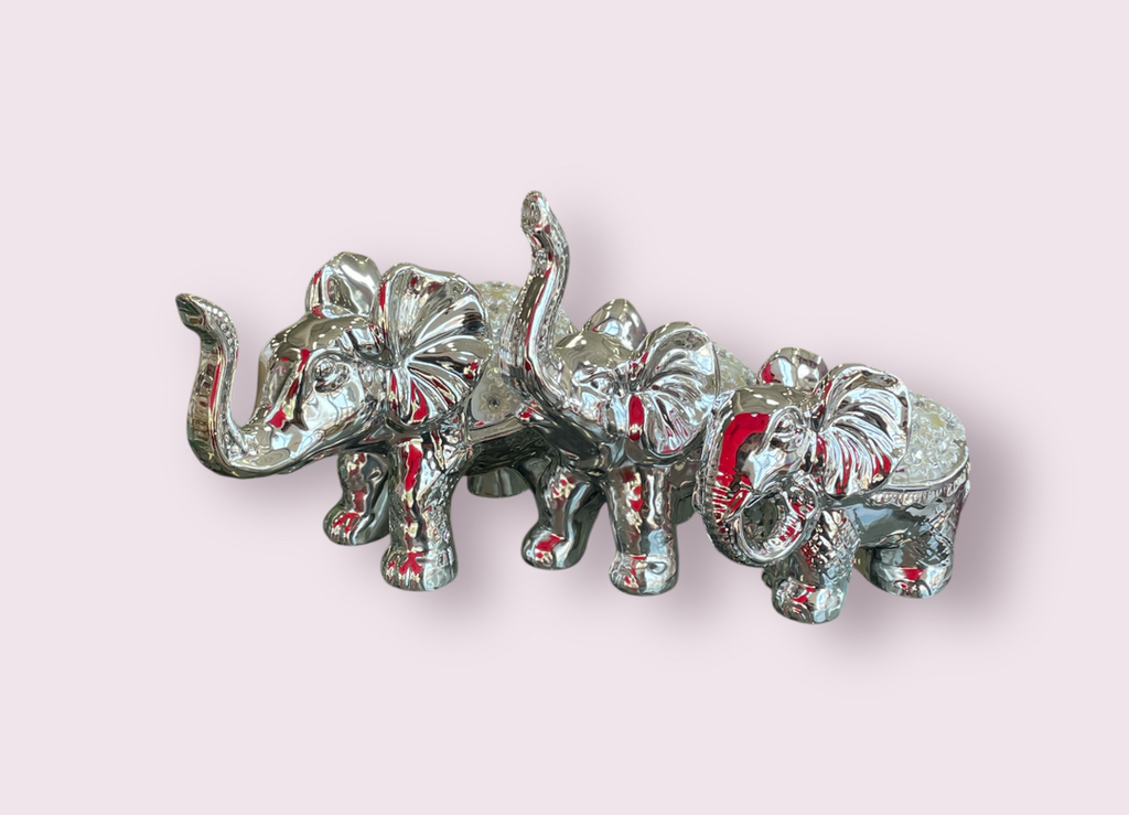 SET DE 3ADORNOS FIG. ELEFANTE