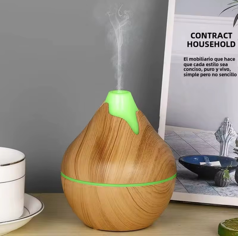 humificador de aromas con luz