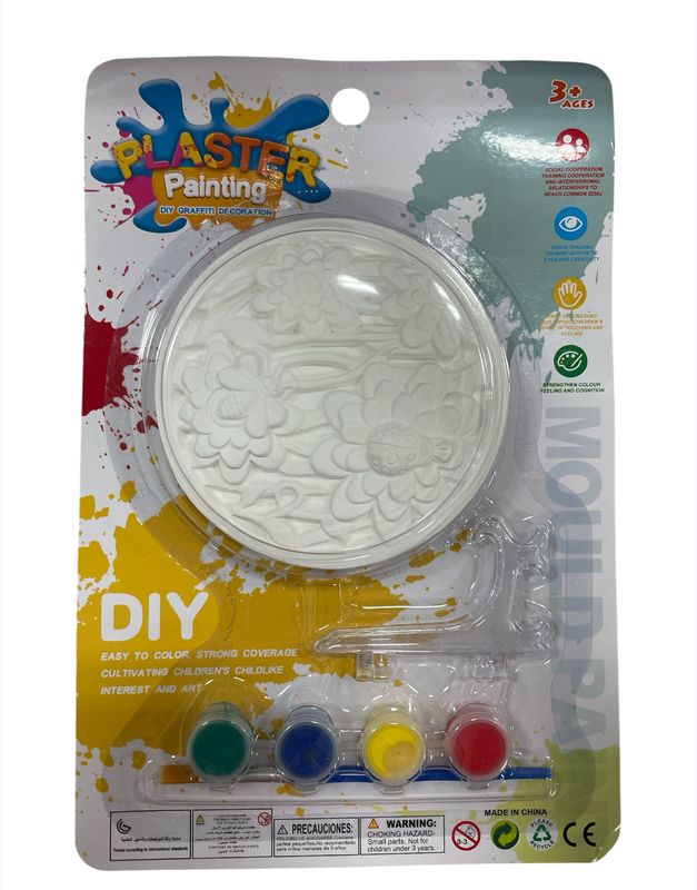 Kit creativo para pintar figuras de yeso