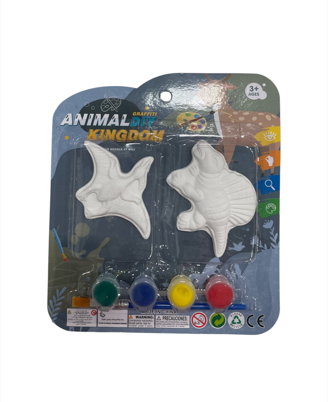 Kit creativo para pintar figuras de yeso