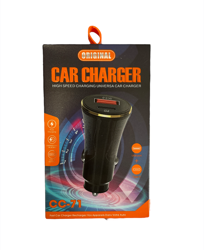 CARGADOR PARA CARRO