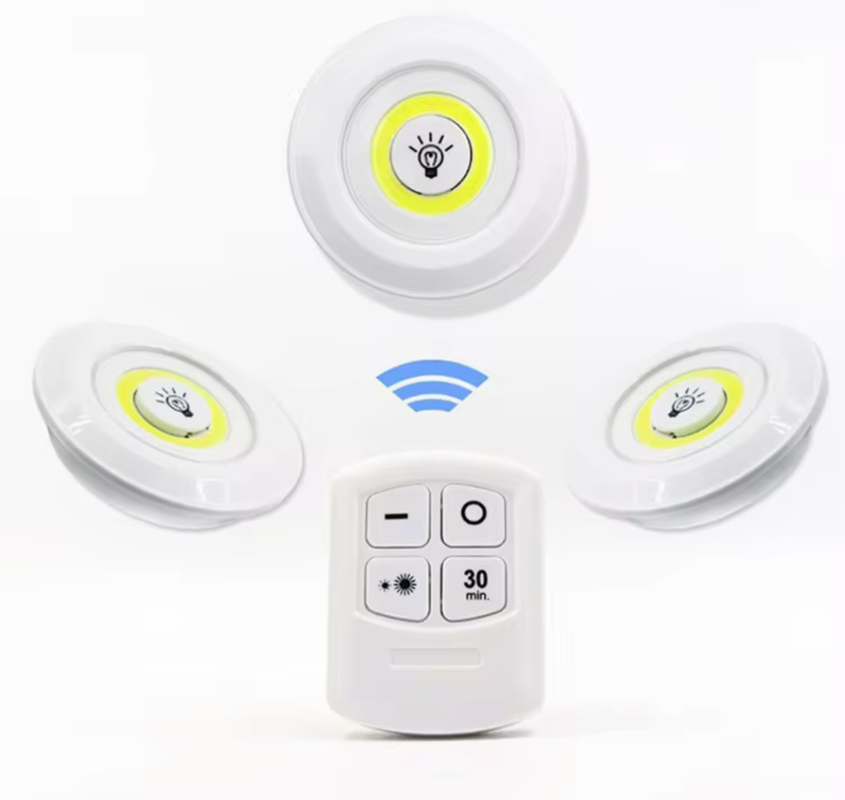 set de 3 lampara led inalambrica