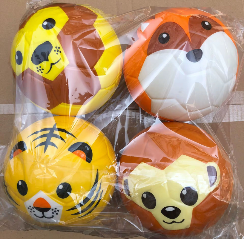 PAQ.DE 4 PELOTAS DE FOMY