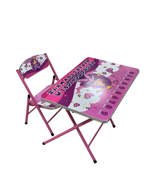 mesita con silla para niño