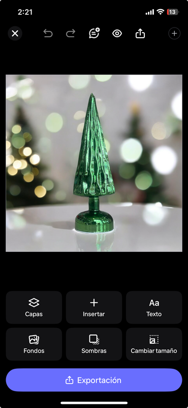 ADORNO NAVIDEÑO DECORATIVO CON