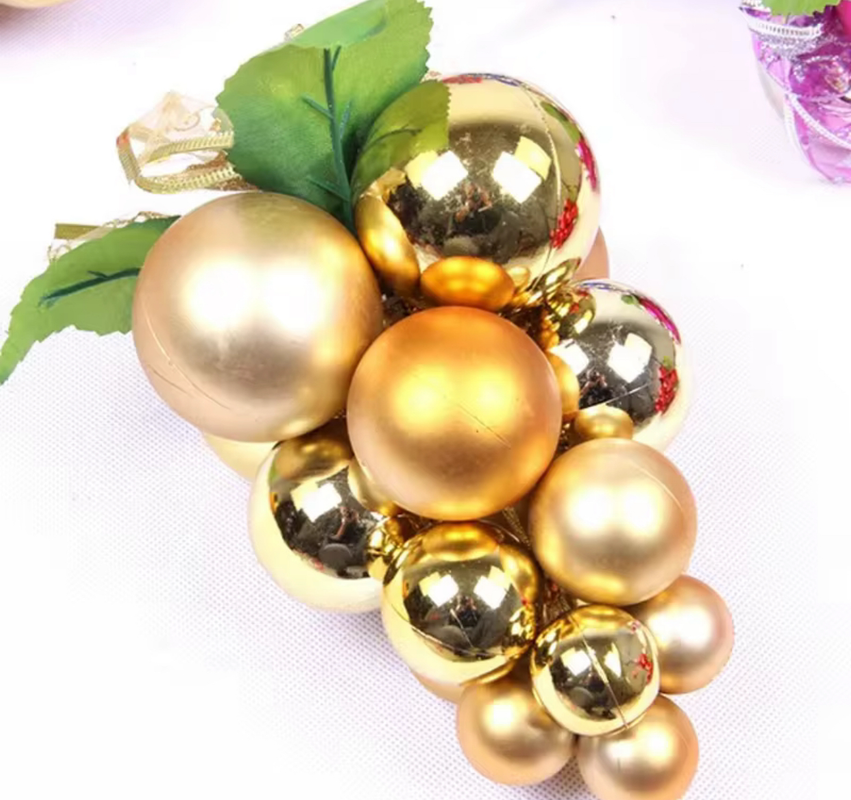 Pelota Navideñas fig Ramo de Uvas