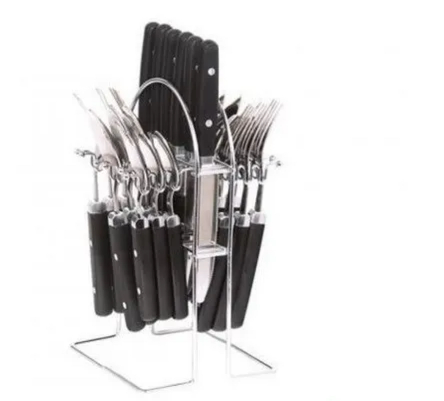 Juego de Cucharas y Tenederos 24 piezas