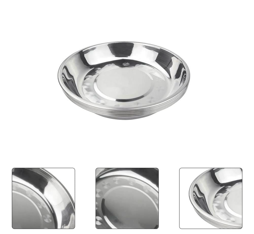 bandeja pequeña de aluminio