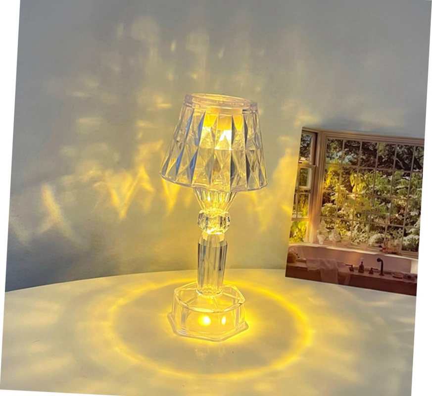 candela luz led con figura lampara