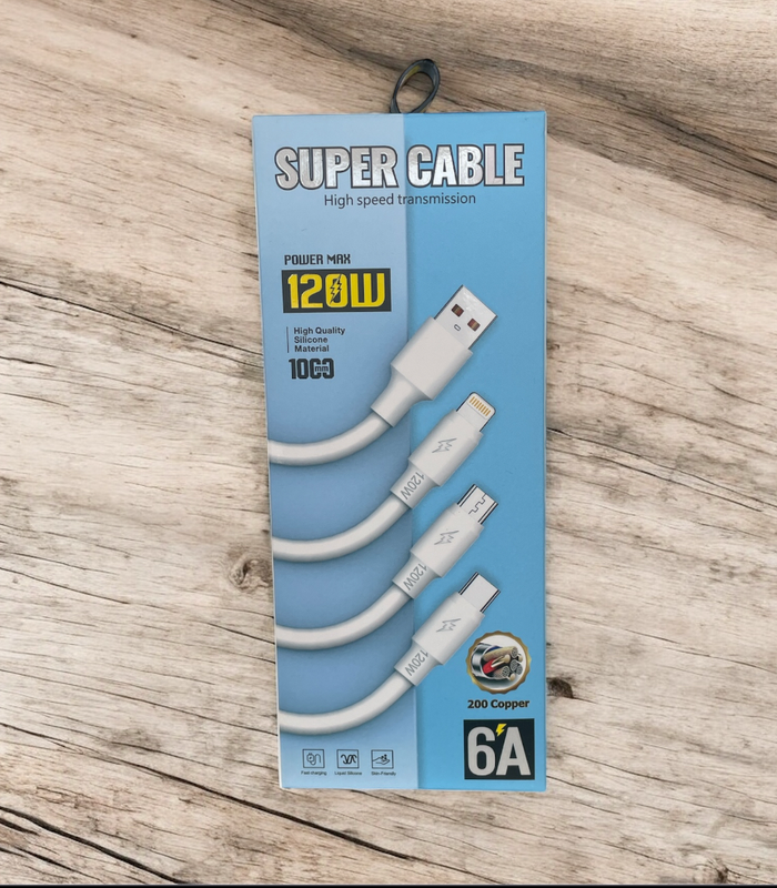 CABLE PARA CARGADOR DE IPHONE