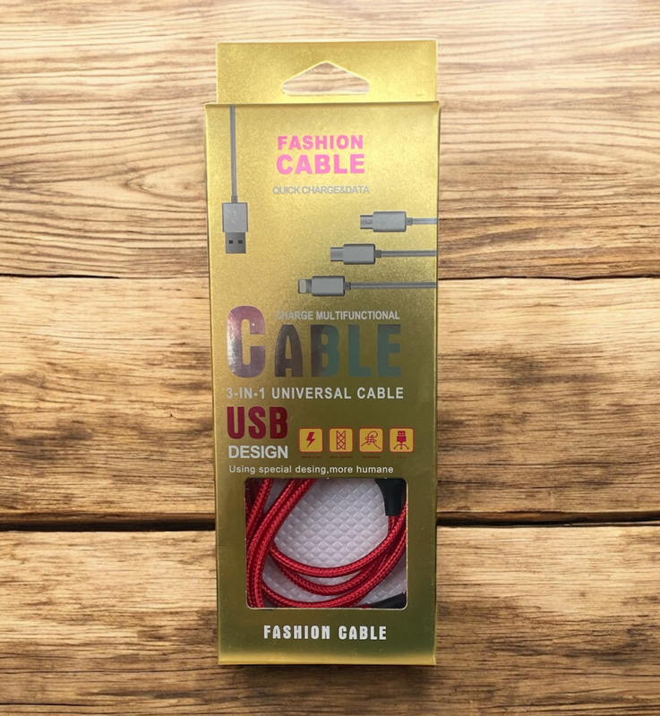 CABLES PARA CARGADOR 3 EN 1