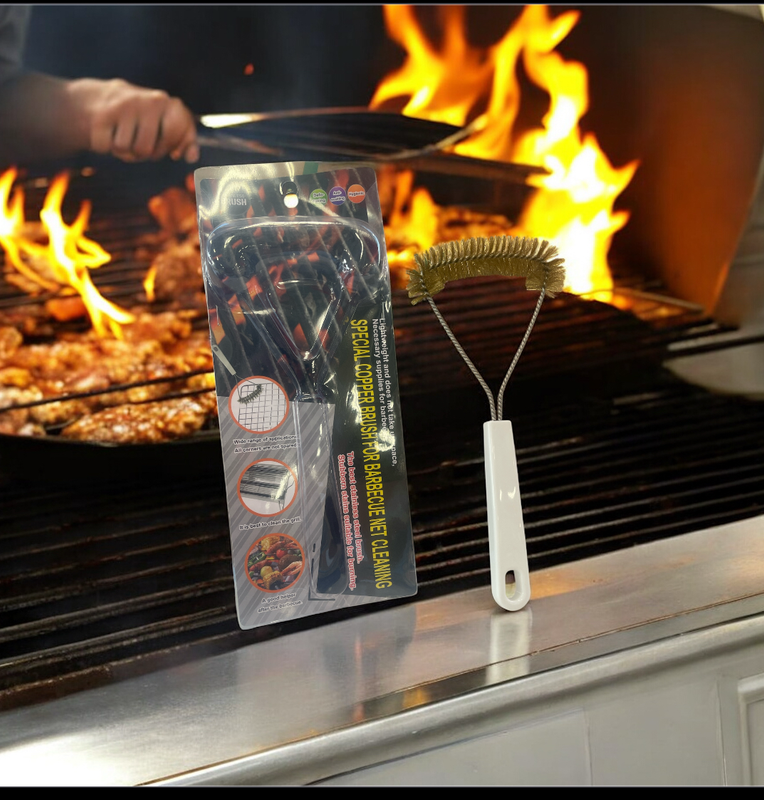 Cepillo de cobre para limpiar anafre