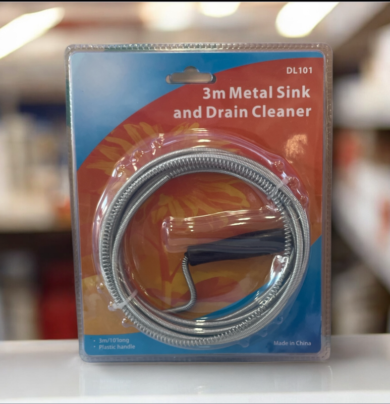 Limpiador de desague manual