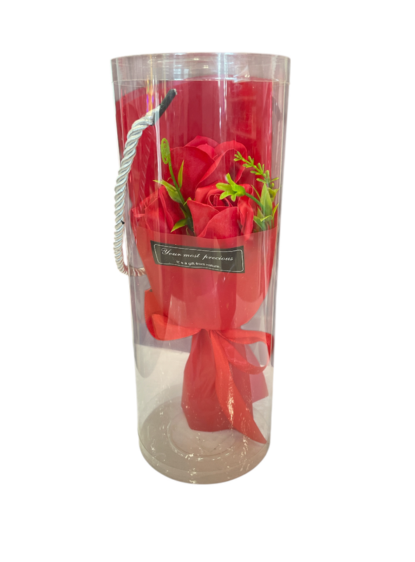 Jabon en forma de flor