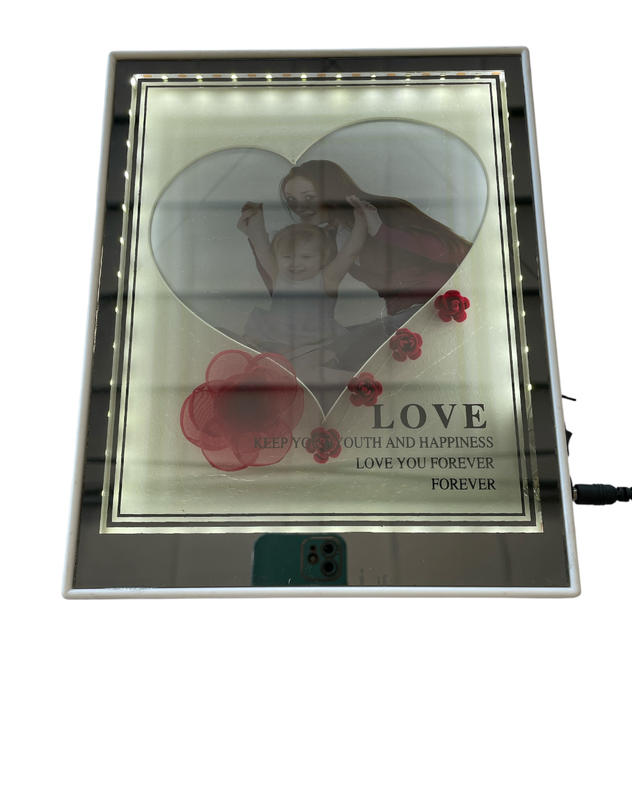 Espejo y Retratera con Luz