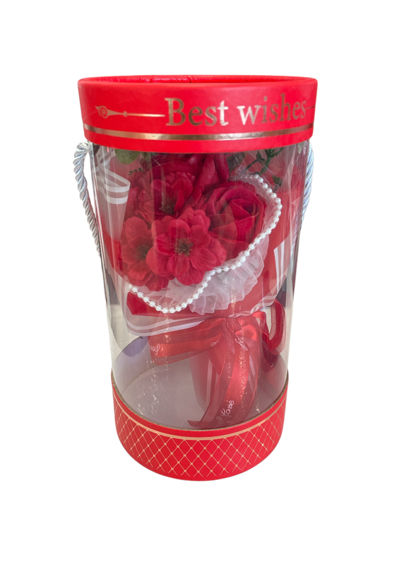 RAMO DE FLOR JABON EN ESTUCHE