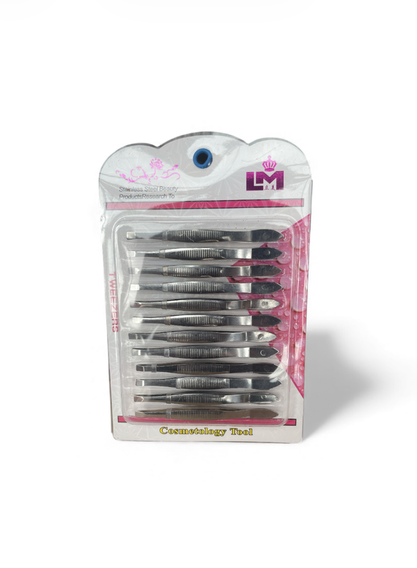 CARTON DE 12 PINZAS PARA CEJAS