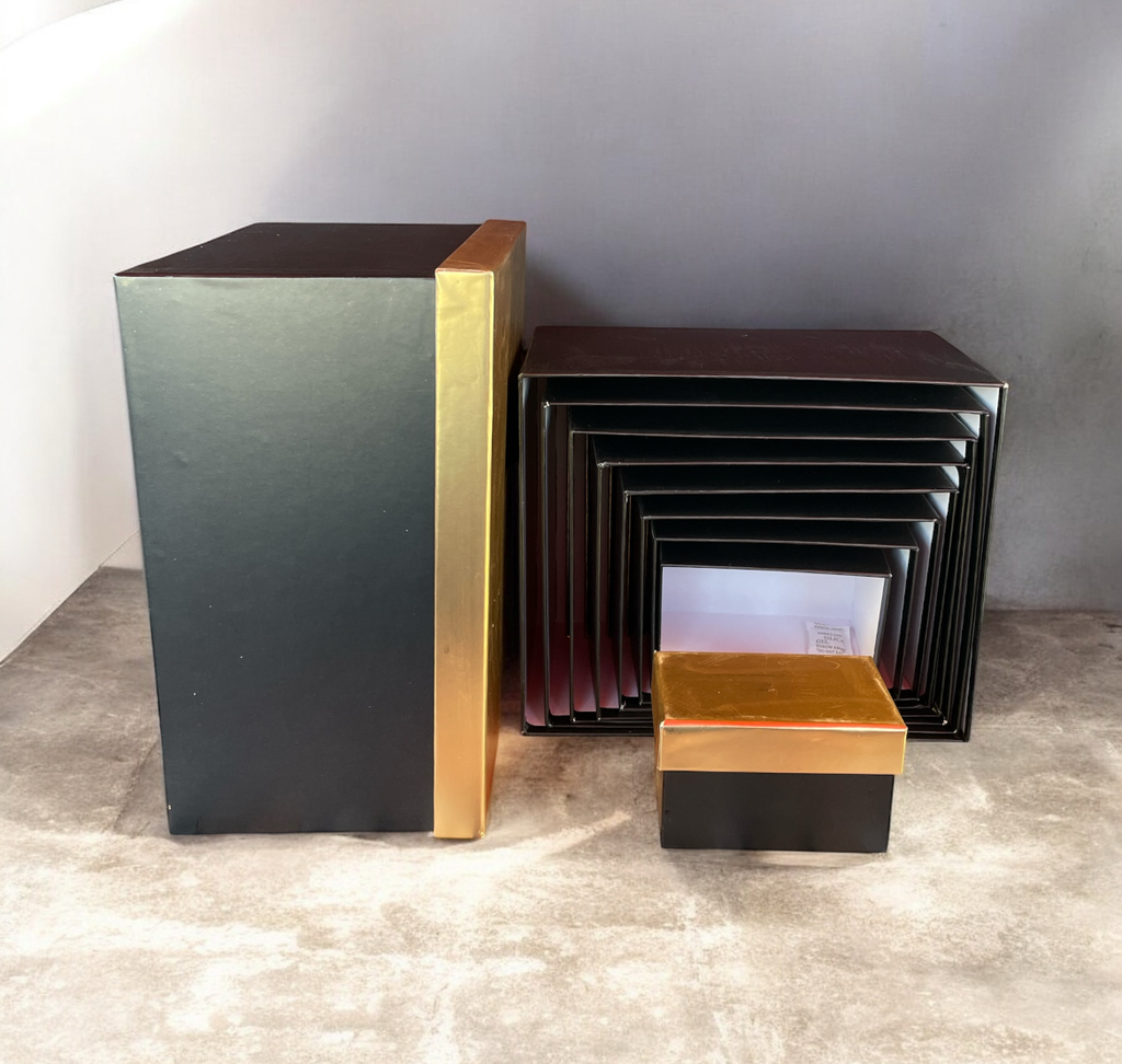 SET DE 10 CAJAS PARA REGALO