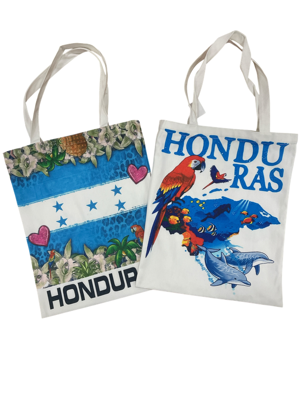 Bolso de lona figura honduras