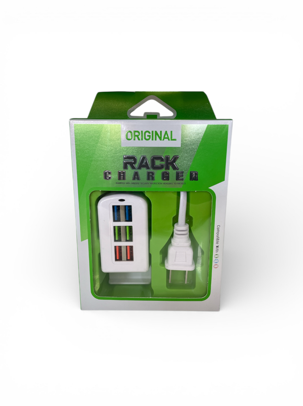 CARGADOR DE CELULAR CON REGLETA USB