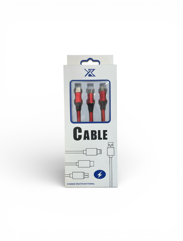 CABLE PARA CARGADOR 3 EN 1