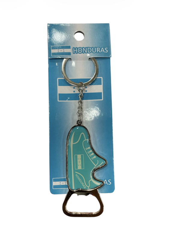 Llavero honduras zapato con destapador