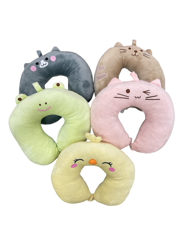 Cojin de cuello viajero de figura