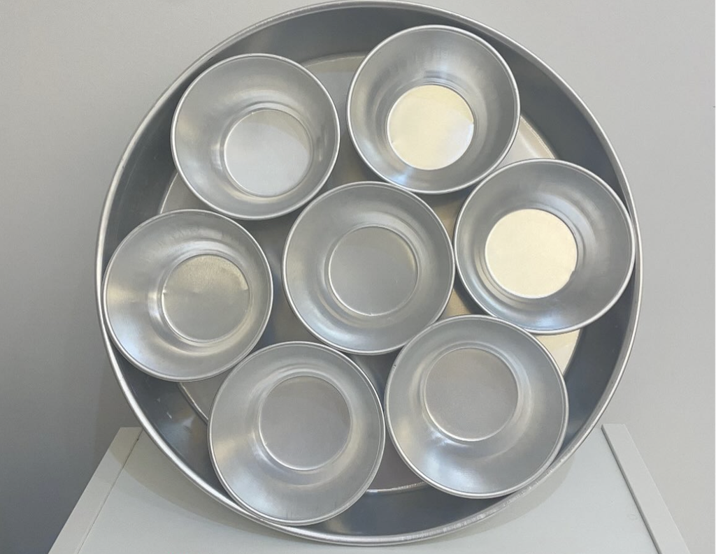 BANDEJA DE ALUMINIO 8PCS