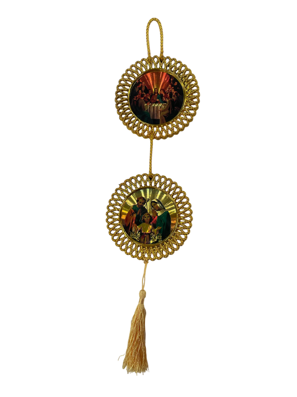 adorno colgante religioso